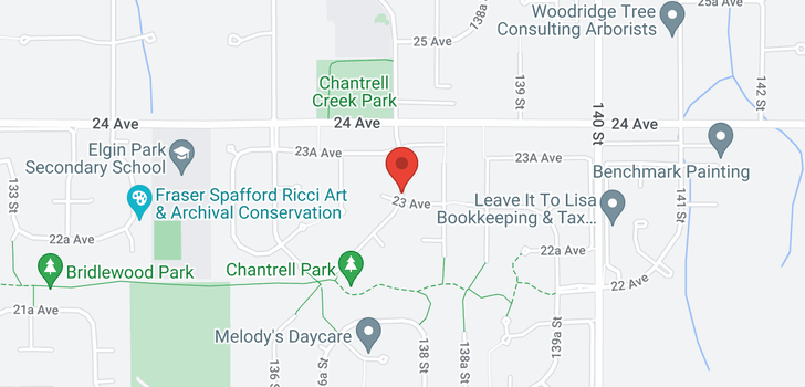 map of 2313 CHANTRELL PARK DRIVE